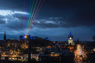 Edinburgh bei Nacht - Kenny Lam - © VisitScotland / Kenny Lam