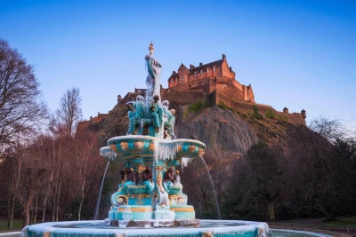Edinburgh Castle im Winter - Kenny Lam - © VisitScotland / Kenny Lam