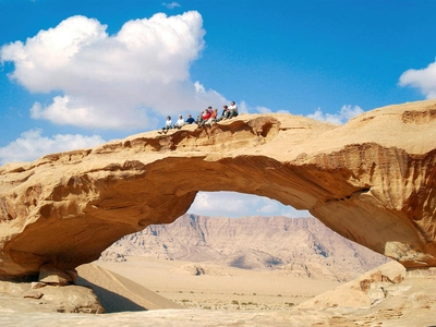 Felsbrücke im Wadi Rum - Sascha Thom