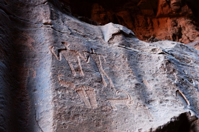 Felsgravuren im Wadi Rum - Tilo Pielka