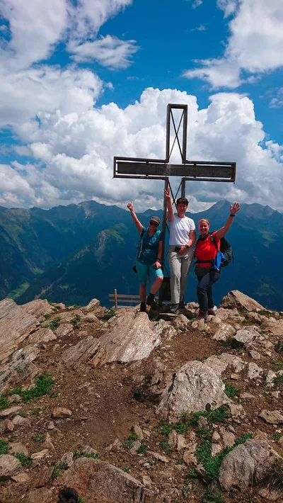 Gipfelbezwinger auf der Matatzspitze - Torsten Schütze