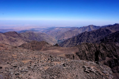 Gipfelblick vom Djebel Toubkal - Roman Mittendorf