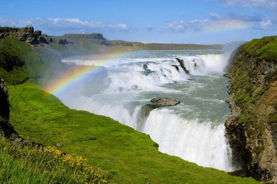 Gullfoss Wasserfall - Wolfgang Zahn - Foto: fotografik Zahn