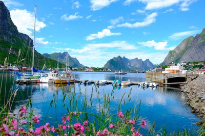 Hafenromantik auf den Lofoten - Alexandra Ade