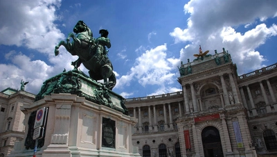 Heldenplatz mit Hofburg in Wien - Gerd Thiel