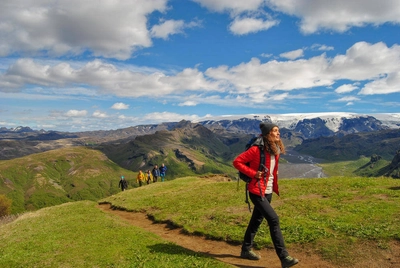 Im Wandergebiet Thorsmörk - Melanie Nöllen