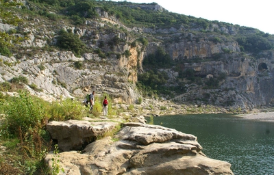 In der Gardon-Schlucht - Tourisme Pays d'Uzès