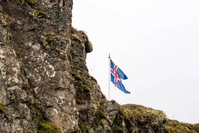 Isländische Flagge - OUT OF OFFICE - © OUT OF OFFICE