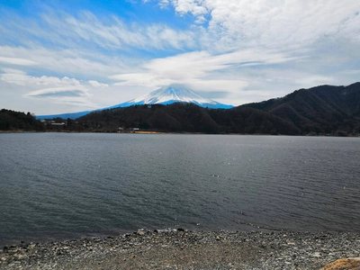 Kawaguchi See mit Blick auf den Fuji - Linda Hartmann