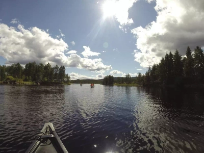 Kanutour in Schweden - Roland Bock