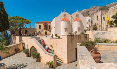 Kloster von Preveli auf Kreta - Griechische Zentrale für Fremdenverkehr