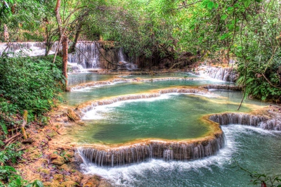 Kuang Si-Wasserfall - Oliver Steinbach