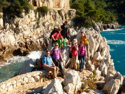 Küstenwanderung bei Nizza - Christine Sperling