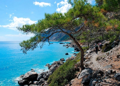 Küstenwanderung nach Agia Roumeli - Inge Trefz