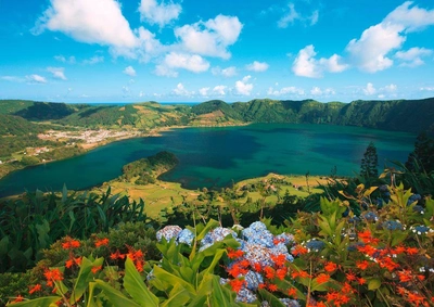 Lagoa Azul auf São Miguel - Turismo Acores/Gustav A. Wittich - © Turismo Açores / G. A. Wittich