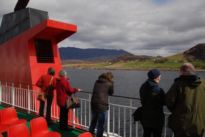 Land in Sicht - Fähre Caledonian MacBraine - Gerd Thiel