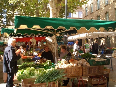 Markt in Aix-en-Provence - David Schulte