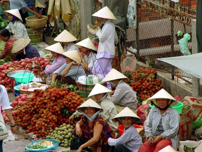 Markt in Cai Be - Vidotours