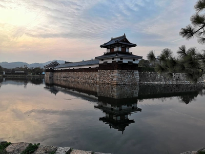 Mauer vom Kaiserpalast in Hiroshima - Linda Hartmann