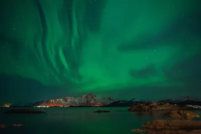 Nordlichter über den Lofoten - Rainer Ax