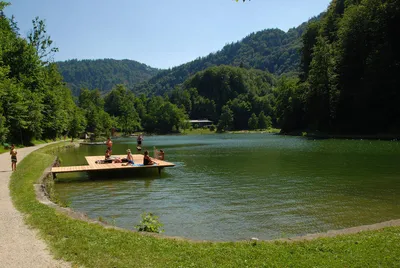 Oberaudorf, Badesee Luegstein - Gerd Thiel