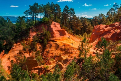 Ockerfelsen bei Roussillon - Bernard GIRARDIN - © Bernard GIRARDIN – stock.adobe.com