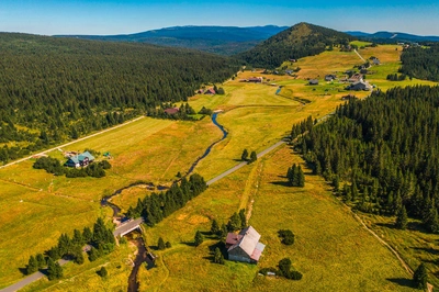 Panoramablick auf Jizerka - - © cegli / Adobe.com