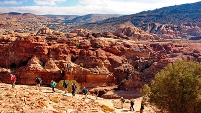 Petra - Wanderung zum Opferplatz - Lutz Fischer