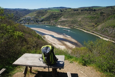 Picknickplatz auf dem Rheinsteig - Gerd Thiel