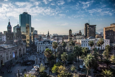 Plaza de Armas: der Hauptplatz Santiagos - - FVA Chile