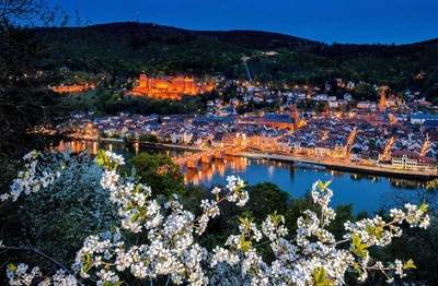 Romantischer Blick auf Heidelberg - Heidelberg Marketing / Tobias Schwerdt - ©Heidelberg Marketing / Tobias Schwerdt