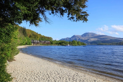 Sandstrand in Luss - Paul Tomkins - © VisitScotland / Paul Tomkins