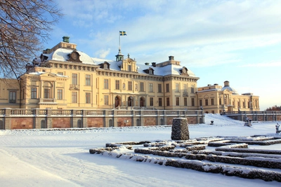 Schloss Drottningholm im Winterkleid - K.Anisko - © K.Anisko / Adobe.com