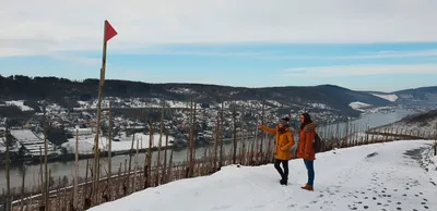 Schnee an der Mosel - Ferienland Bernkastel-Kues - ©Ferienland Bernkastel-Kues