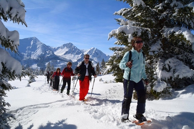 Schneeschuhwanderer - Peter Bartel