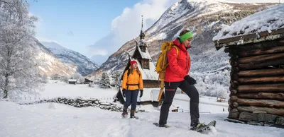 Schneeschuhwandern in Norwegen - SCANOUT.COM - © SCANOUT.COM