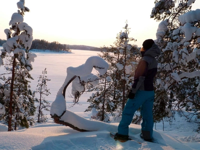 Schneeschuhwanderung am Saimaa-See - Hotel & Spa Resort Järvisydän