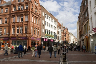 Shopping in der Grafton Street in Dublin - Holger Leue - ©Tourism Ireland