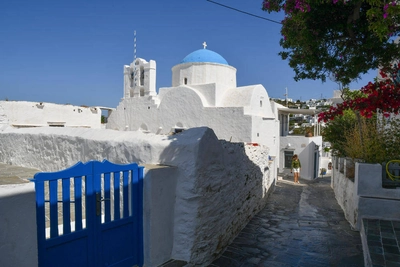 Sifnos - Gasse in Apollonia - Gerd Thiel