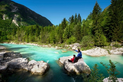 Soča-Fluss - Domen Grögl