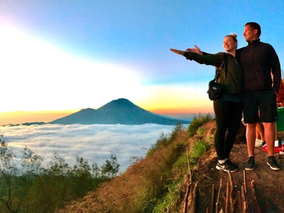 Sonnenaufgang auf dem Mount Batur - Alina Kirsten