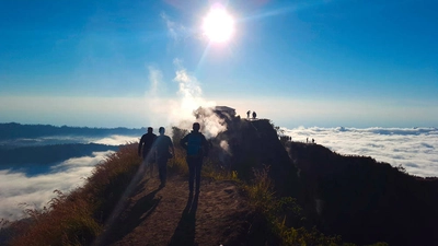 Sonnenaufgang auf dem Mount Batur - Alina Kirsten