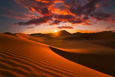 Sonnenuntergang in der Sahara - Anton Petrus - © Anton Petrus - adobe.com