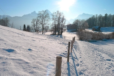 Sonnige Winterlandschaft - Elke Böhm