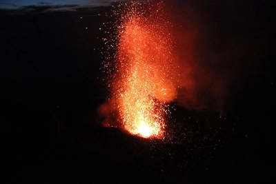 Stromboli-Eruption - Susanne Gotthardt