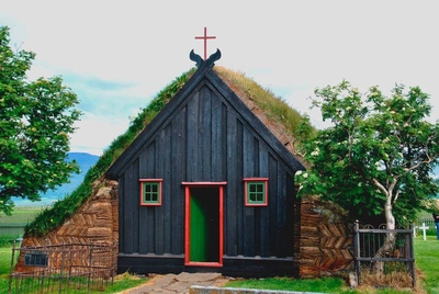 Torfkirche Viðimyri - Marion Strasser