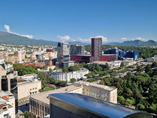 Ankunft in Tirana
