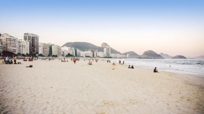 Copacabana-Strand in Rio de Janeiro