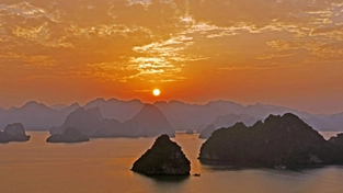 Bootstour in der Halong-Bucht