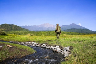Safari im Arusha-Nationalpark mit Fußpirsch